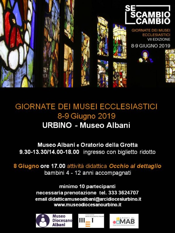 Aperti al MAB / Giornate dei Musei Ecclesiastici a Urbino

