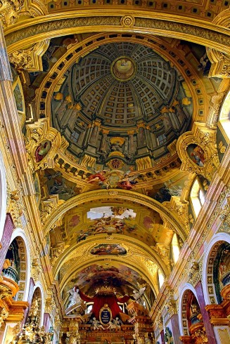  Volta della Jesuitenkirche  - Chiesa dei Gesuiti a Vienna.