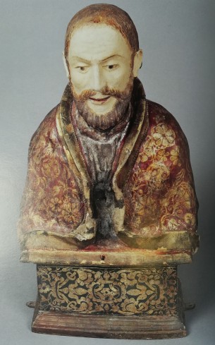  Busto reliquiario di Sant'Anselmo.