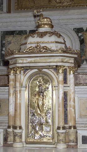  Particolare del tabernacolo presente nella Cappella del Crocifisso di Rosate dove si conserva la Santissima Eucarestia
