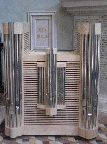  Organo realizzato da Felice Zambetti nel 2009