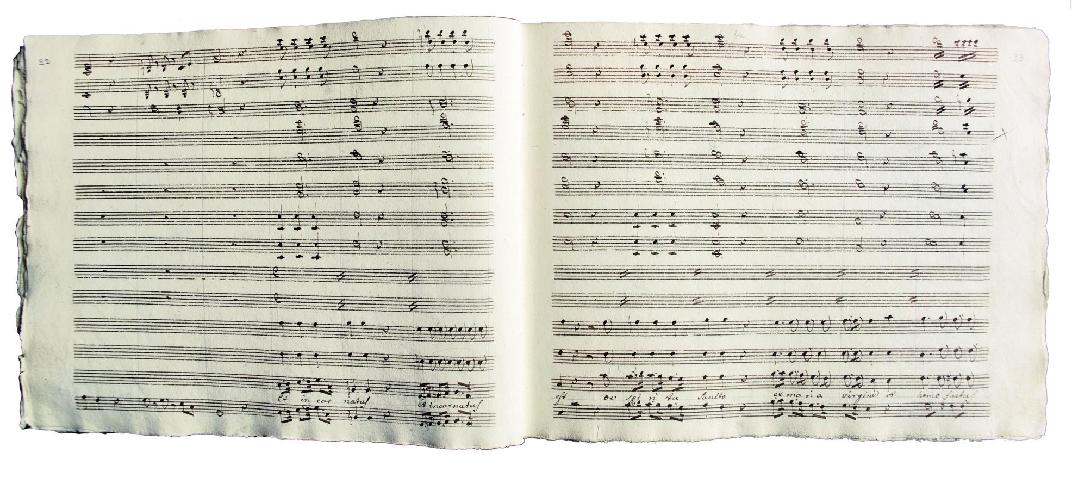 G. Rossini, Partitura autografa, 1808