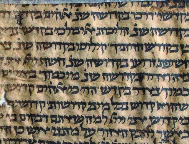  Frammento di Midrash Tanchumah, sec. XII (particolare)