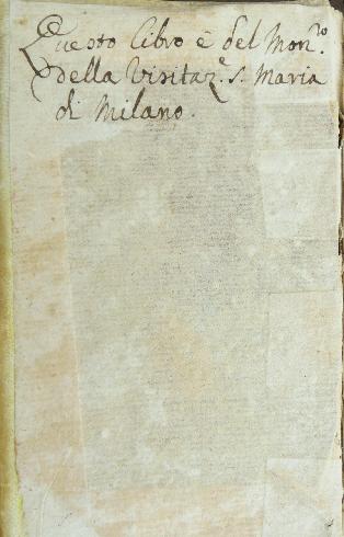  Pensieri cristiani per tutt'i giorni dell'anno..., parte II, Milano, Agnelli, 1711, controguardia anteriore
