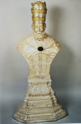  Busto reliquario di San Silvestro.