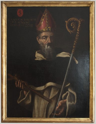 Ambito lombardo sec. XVII, Ritratto del vescovo Algisio da Rosciate