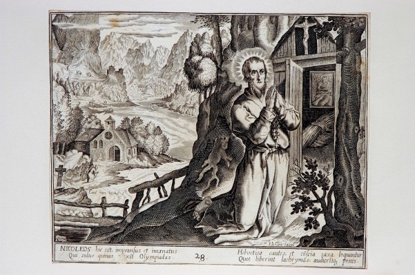 Van Bockel C. primo quarto sec. XVII, S. Nicola di Flue eremita