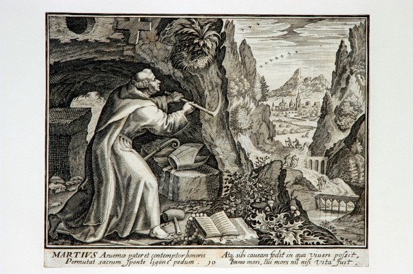 Van Halbeeck J. prima metà sec. XVII, S. Marzio eremita