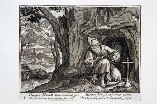 Van Bockel C. primo quarto sec. XVII, S. Elia eremita