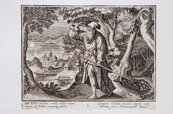Van Halbeeck J. prima metà sec. XVII, S. Muzio eremita