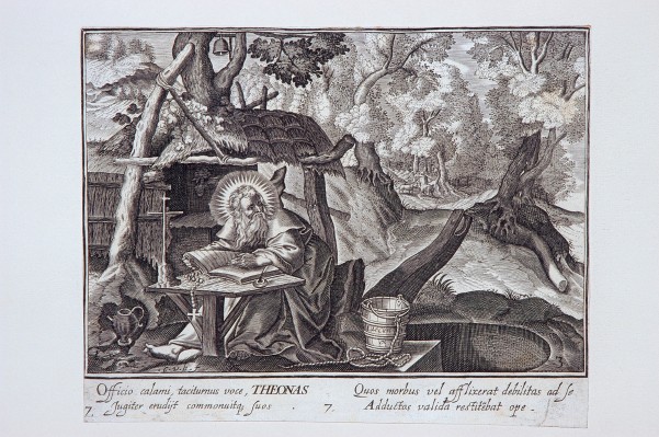 Van Bockel C. primo quarto sec. XVII, S. Teona eremita