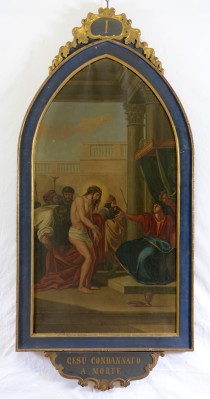 Bottega veneta (1870), Cornice di Via Crucis 1/14