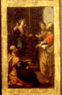 Ambito siciliano secondo quarto sec. XVII, Gesù tra i dottori