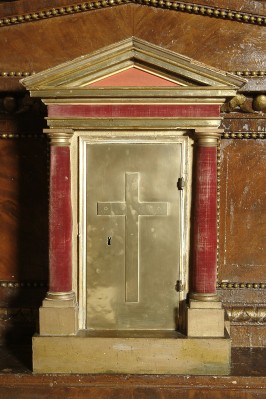Bottega veneta sec. XIX, Tabernacolo dell'altare di San Pancrazio