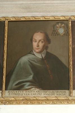 Ambito veneto sec. XVIII, Ritratto di Augusto Zacco