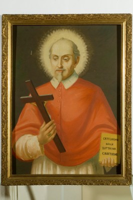 Bottega veneta sec. XX, Cornice del dipinto con San Gregorio Barbarigo