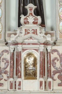 Bottega veneta sec. XVIII, Tabernacolo dell'altare di Sant'Antonio