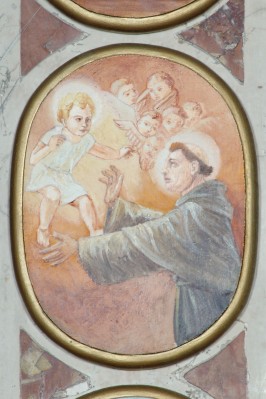 Ambito veneto sec. XX, Sant'Antonio da Padova con Gesù Bambino