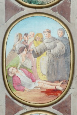 Ambito veneto sec. XX, Sant'Antonio da Padova e il miracolo del piede risanato