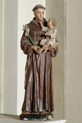 Bottega veneta sec. XX, Sant'Antonio da Padova con Gesù Bambino