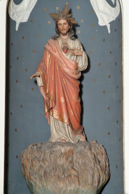 Bottega veneta sec. XIX, Sacro Cuore di Gesù