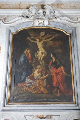 Ambito napoletano inizio sec. XVIII, Madonna e Santa Maria Maddalena