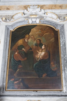 Ambito napoletano inizio sec. XVIII, Presentazione di Gesù al tempio
