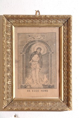Bottega italiana sec. XX, Litografia con l'Ecce Homo