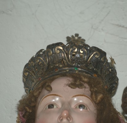 Argentiere campano sec. XIX, Corona della Madonna del rosario