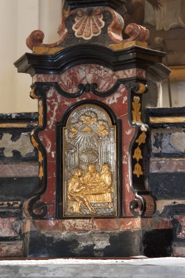 Ambito lombardo sec. XVIII, Tabernacolo dell'altare maggiore