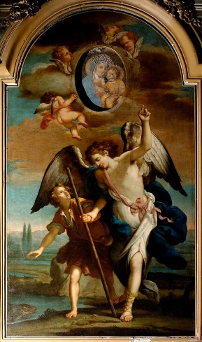 Ambito viterbese sec. XVII-XVIII, Tobiolo e l'angelo
