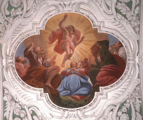 Cifrondi A. sec. XVII, Ascensione di Gesù Cristo