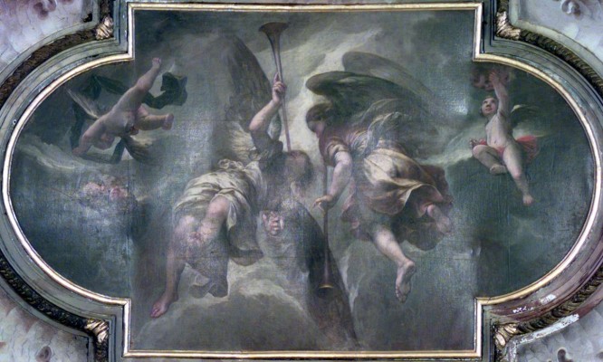 Cifrondi A. (1702), Angeli con trombe 1/2