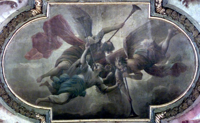 Cifrondi A. (1702), Angeli con trombe 2/2