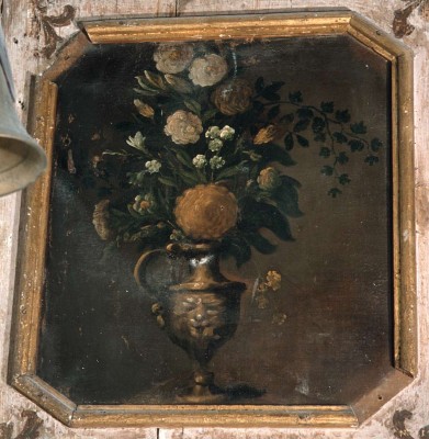 Ambito bergamasco sec. XVII, Vaso con fiori