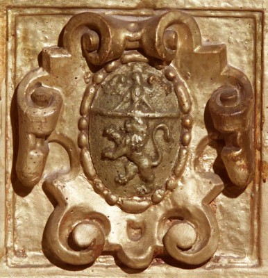 Bottega bergamasca (1612), Stemma della famiglia Suardi