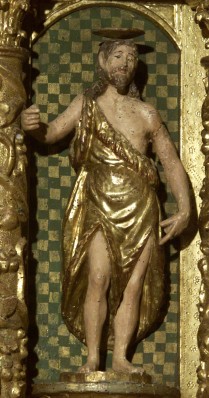 Bottega bergamasca sec. XVII, San Giovanni Battista