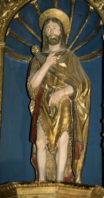 Bottega bergamasca sec. XVI, San Giovanni Battista