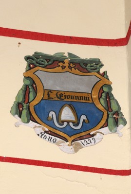 Ambito laziale sec. XX, Dipinto con stemma del vescovo Giovanni di Amelia
