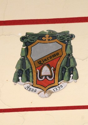Ambito laziale sec. XX, Dipinto con stemma del vescovo Giacomo