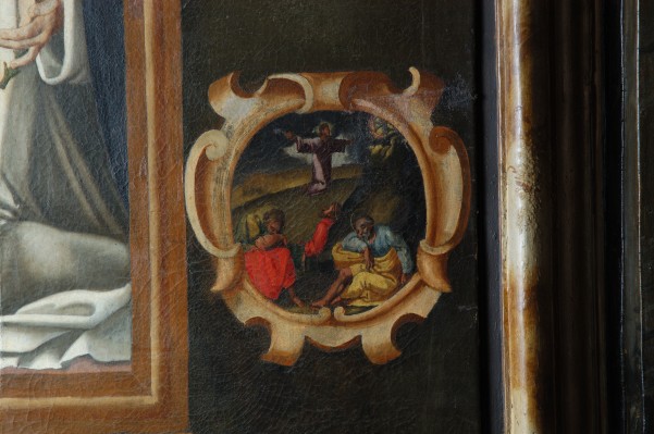 Ambito umbro sec. XVII, Gesù nell'orto degli ulivi