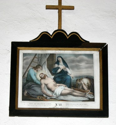 Ambito francese sec. XIX, Gesù Cristo deposto dalla croce