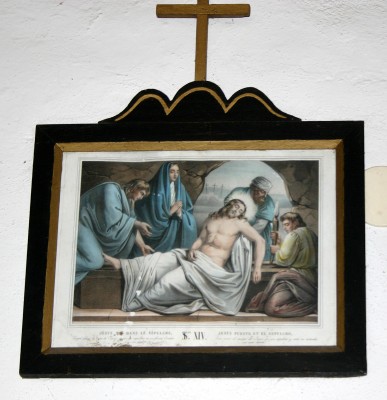 Ambito francese sec. XIX, Gesù Cristo deposto nel sepolcro