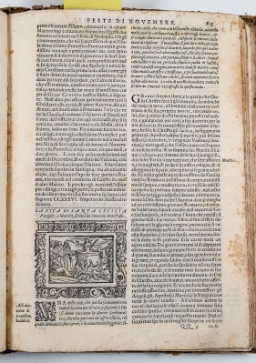 Ambito veneziano (1591), Martirio di Santa Cecilia