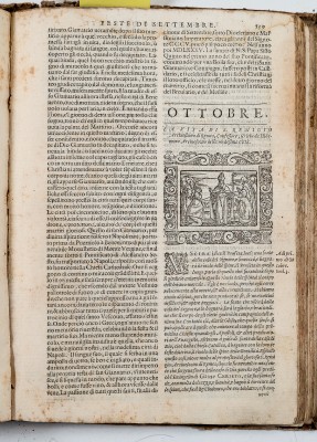 Ambito veneziano (1591), Santo vescovo benedicente tra devoti 1/2