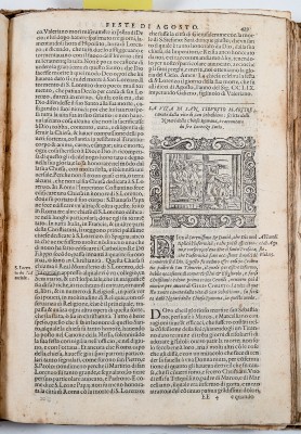 Ambito veneziano (1591), Decapitazione di un santo 5/5
