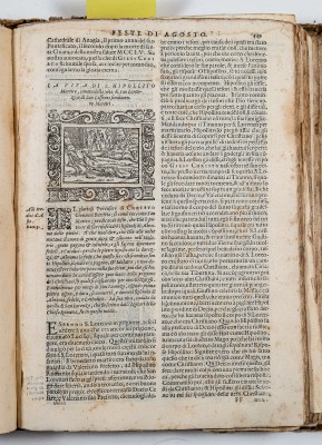 Ambito veneziano (1591), Martirio di santi