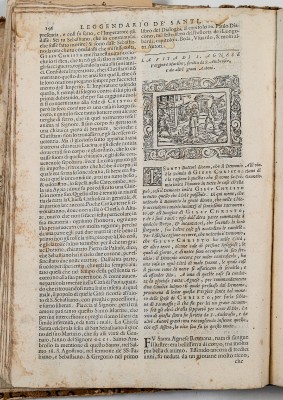 Ambito veneziano (1591), Martirio di Sant'Agnese