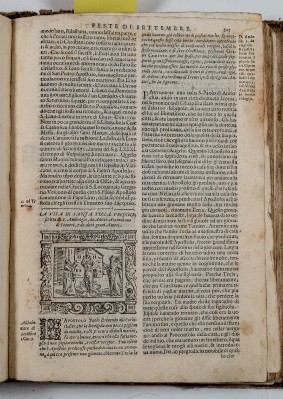 Ambito veneziano (1591), Santa condannata al rogo