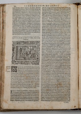 Ambito veneziano (1591), Martirio di un santo inginocchiato su una pietra 7/10